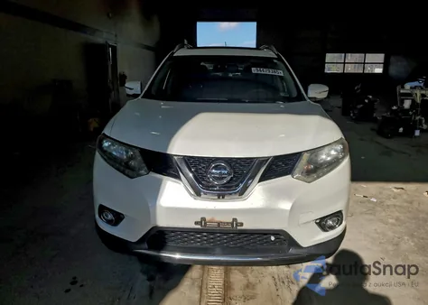 2015 Nissan Rogue S из США, поврежденный, VIN 5N1AT2MV5FC804939